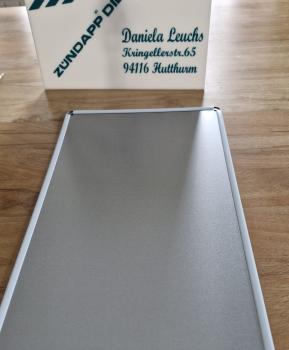 Zündapp Werbeschild aus Blech - Zündapp Service - 20x30cm